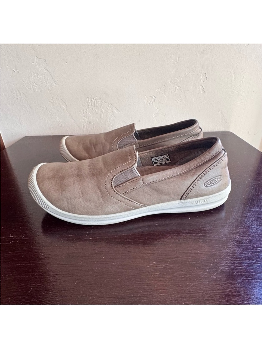 KEEN Lorelei Leather Slip-On Shoes